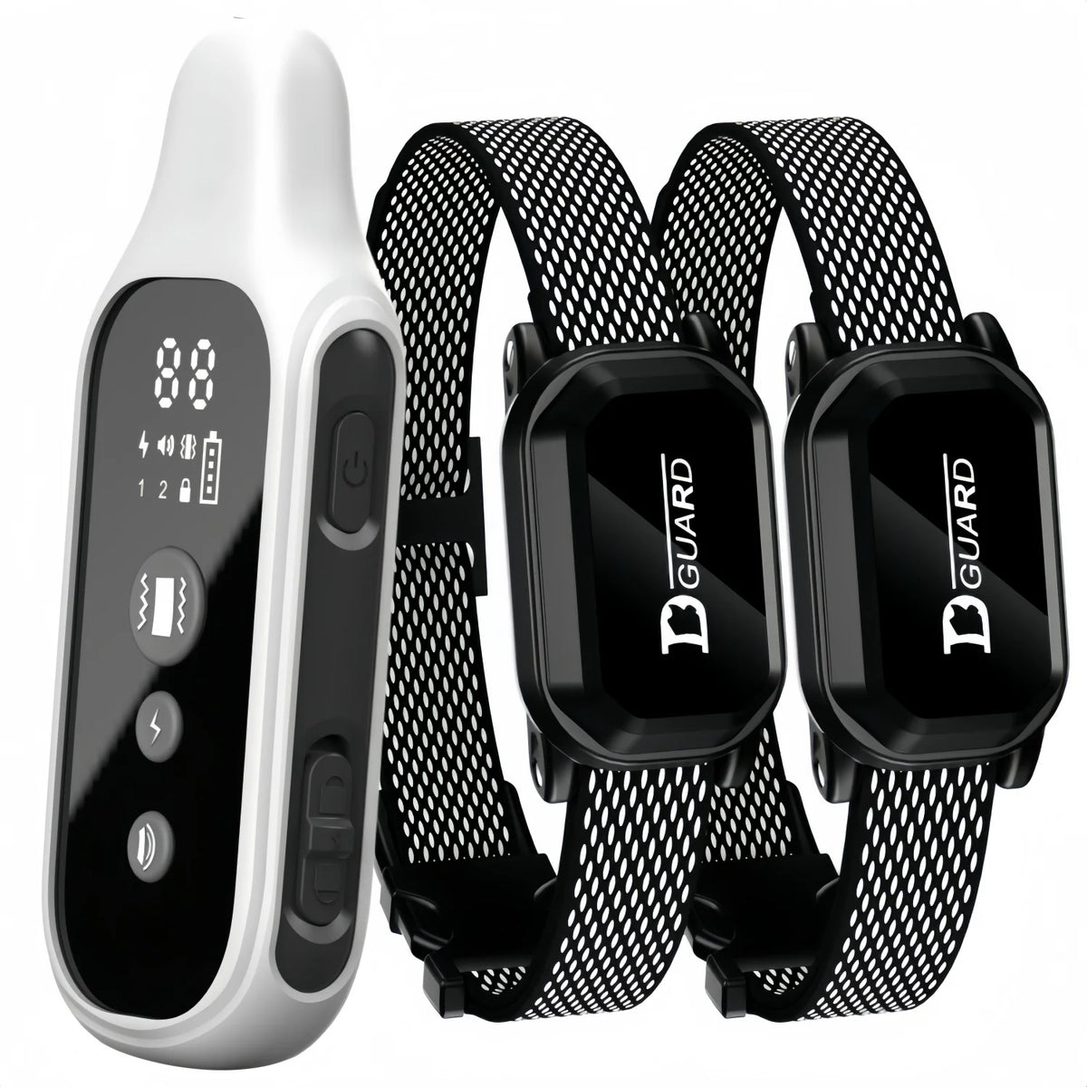 800m Digital Dog Training Collar Waterproof Rechargeable Remote Control Pet with LCD Display for All Size Shock Vibration Sound