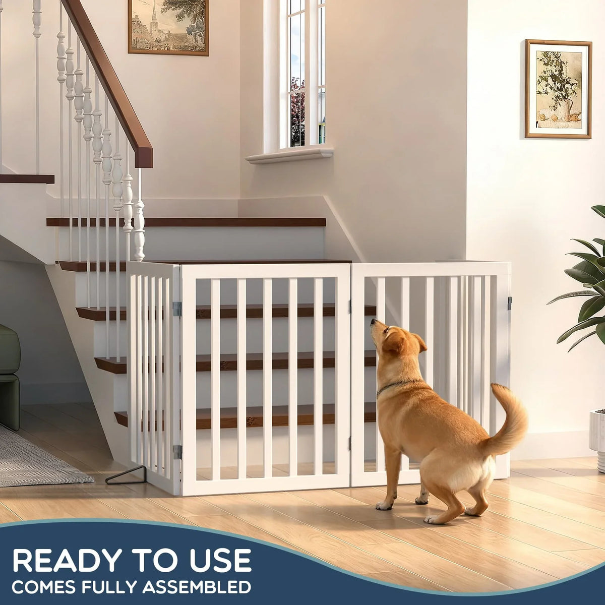 Indoor gates for steps