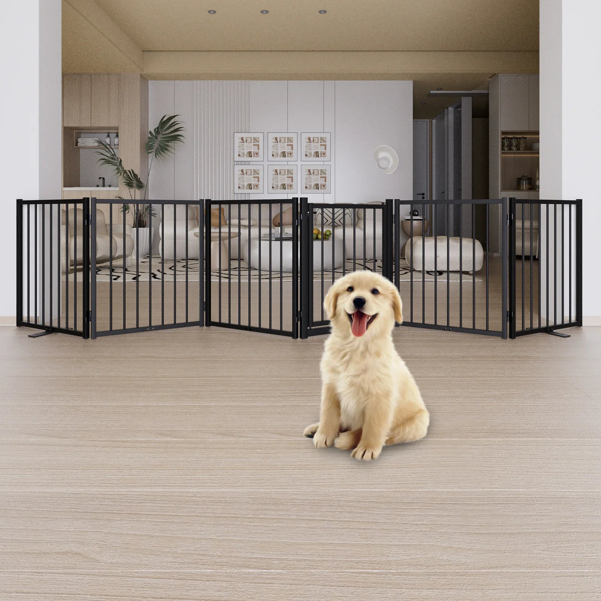 Dog indoor fence