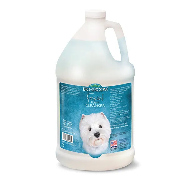 Dog foam facial cleanser