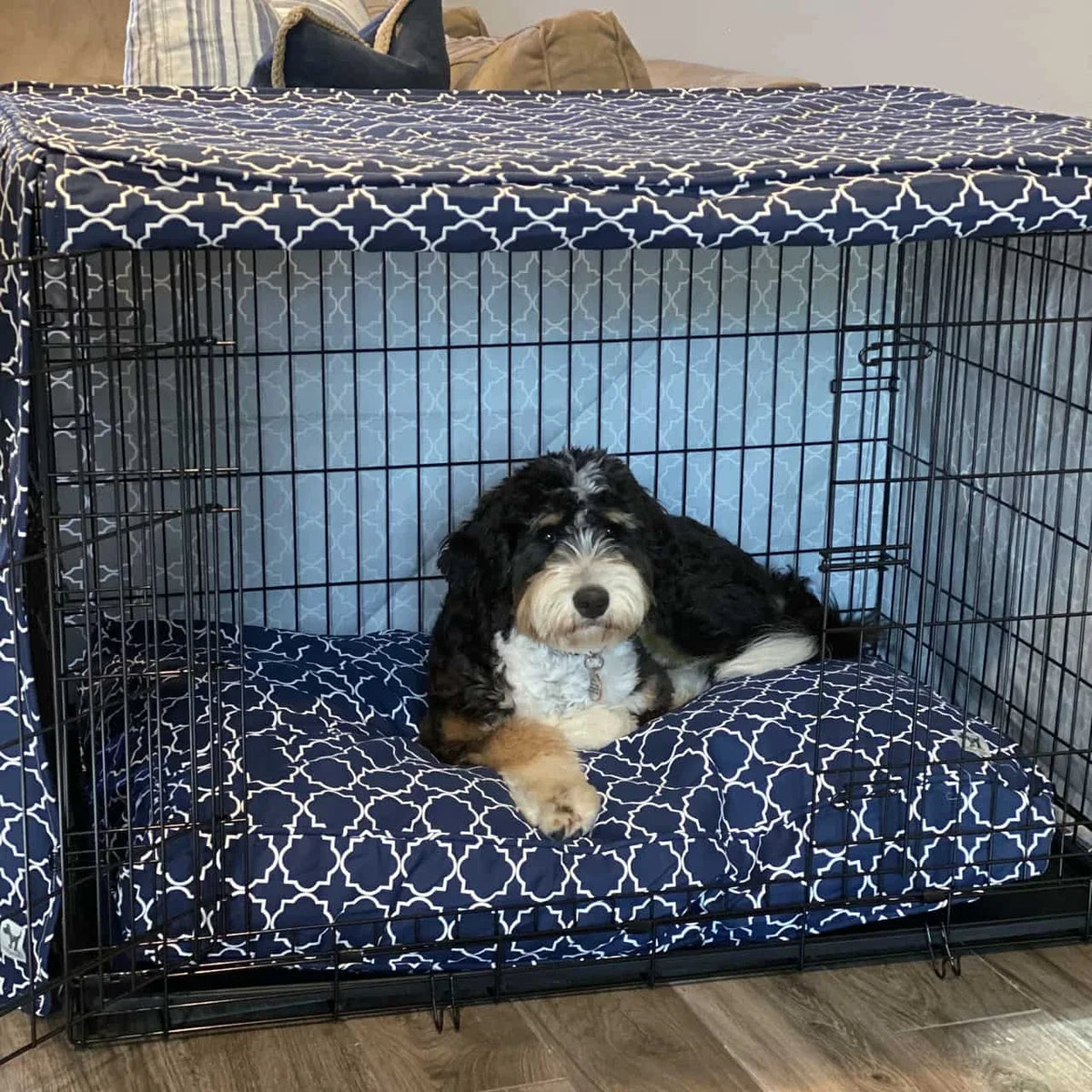Dog crate cover