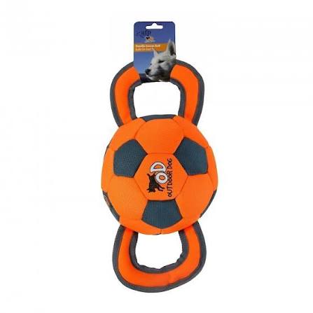 Dog toy with handle