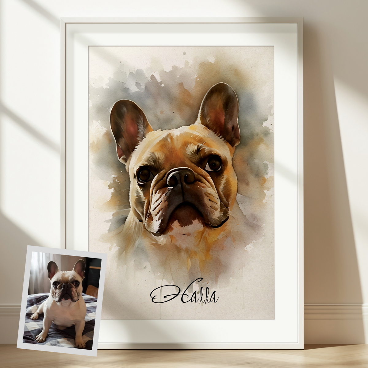 Dog Portrait from photograph