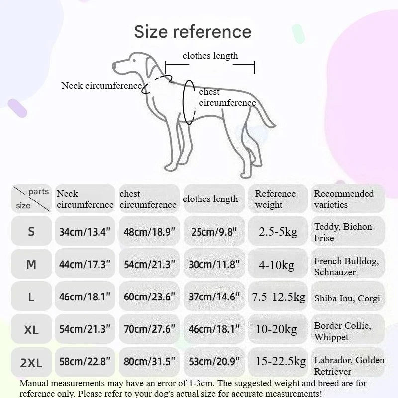 Winter Dog Coat Warm Windproof Lamb Fleece Vest Leash Clip Soft Pet Jacket Puppy Walking Cold Weather Outdoor Apparel