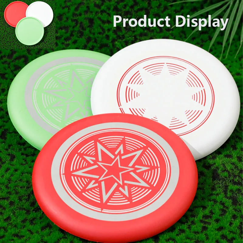 Glow In Dark Dog Frisbee Soft EVA Floating Pet Flying Disc Foldable Puppy Fetch Toy Outdoor Training Night Water Play Dog Toy